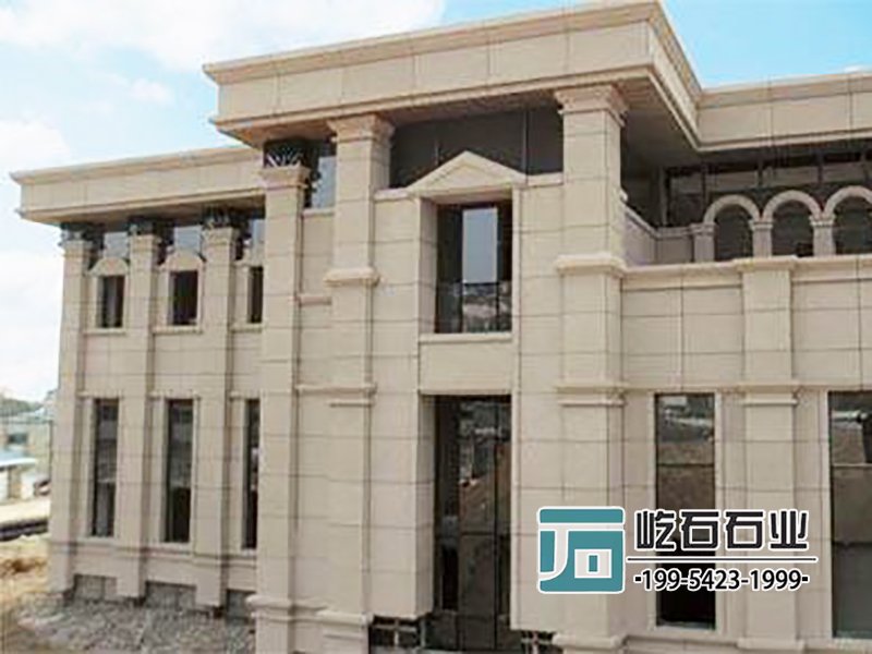 黃銹石干掛幕墻